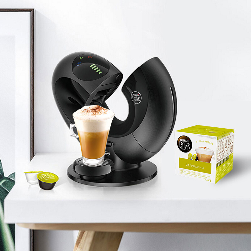 英国进口 雀巢多趣酷思(Dolce Gusto) 花式咖啡胶囊 研磨咖啡粉 16颗装 卡布奇诺